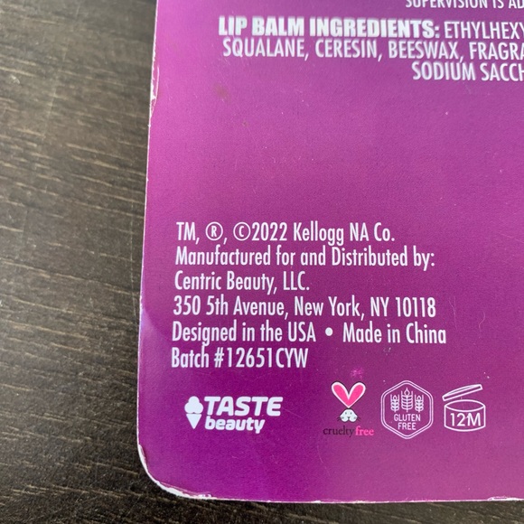 Kellogg’s All Together Cereal 8 pack Assorted Variety Flavored Lip Balms .12 oz - Picture 6 of 6